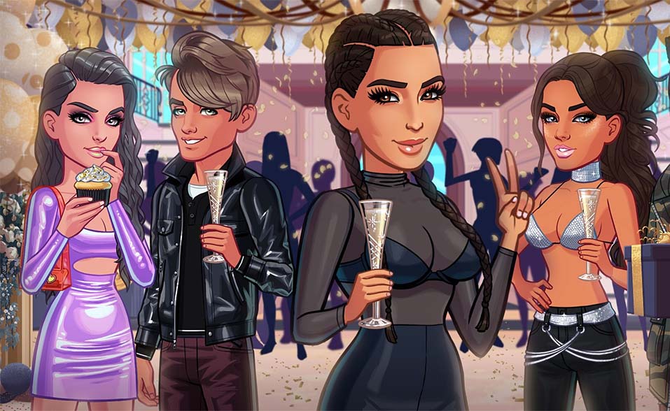 kim kardashian hollywood glu mobile