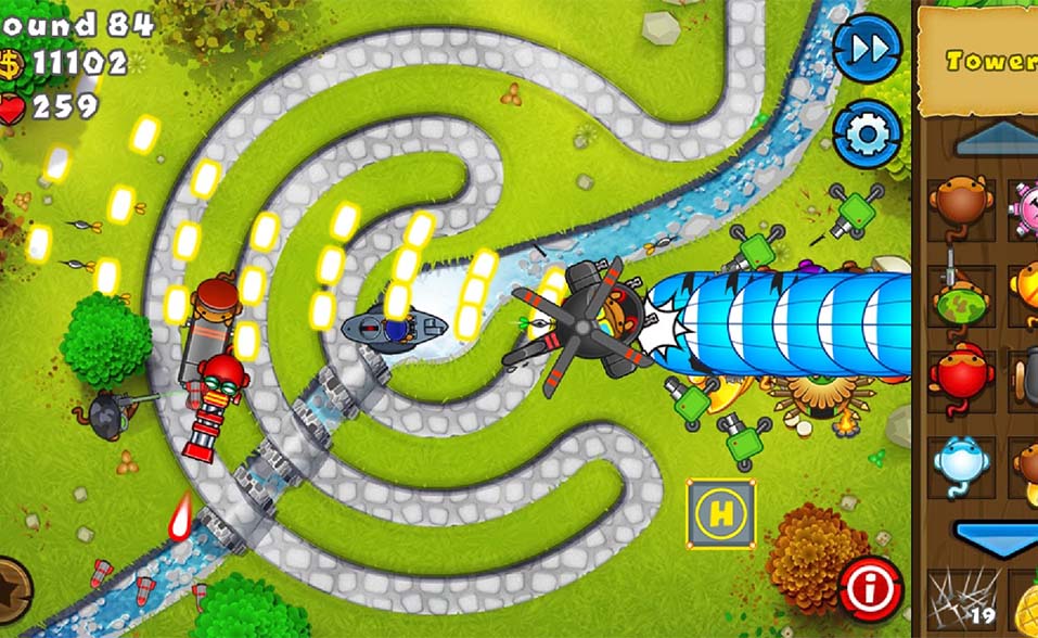 Bloons Tower Defense Ninja Kiwi