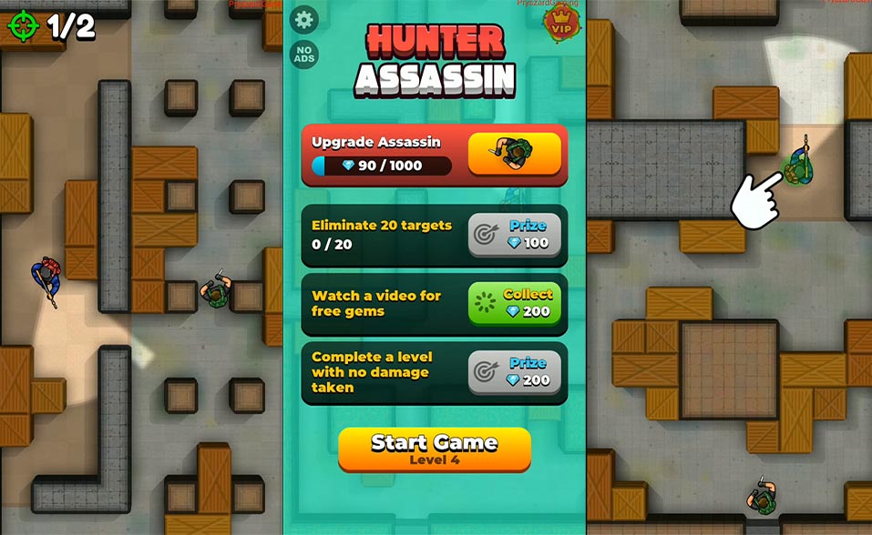 hunter assassin ruby games